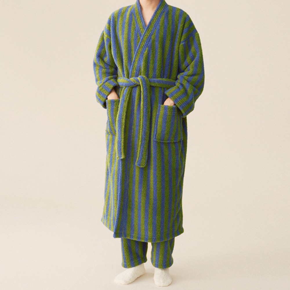 린넨 가디건 로브